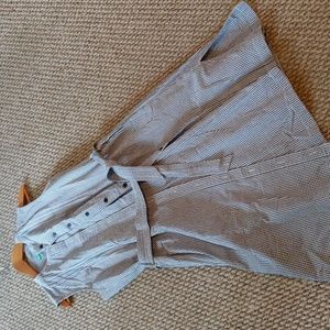 Benetton dress, cotton blend, casual, size XL